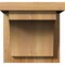 Ekena Millwork Huntington Rough Sawn Corbel w/Backplate, Western Red Cedar, 8"W x 8"D x 8"H COR08X08X08HUN01RWR - alternate 2